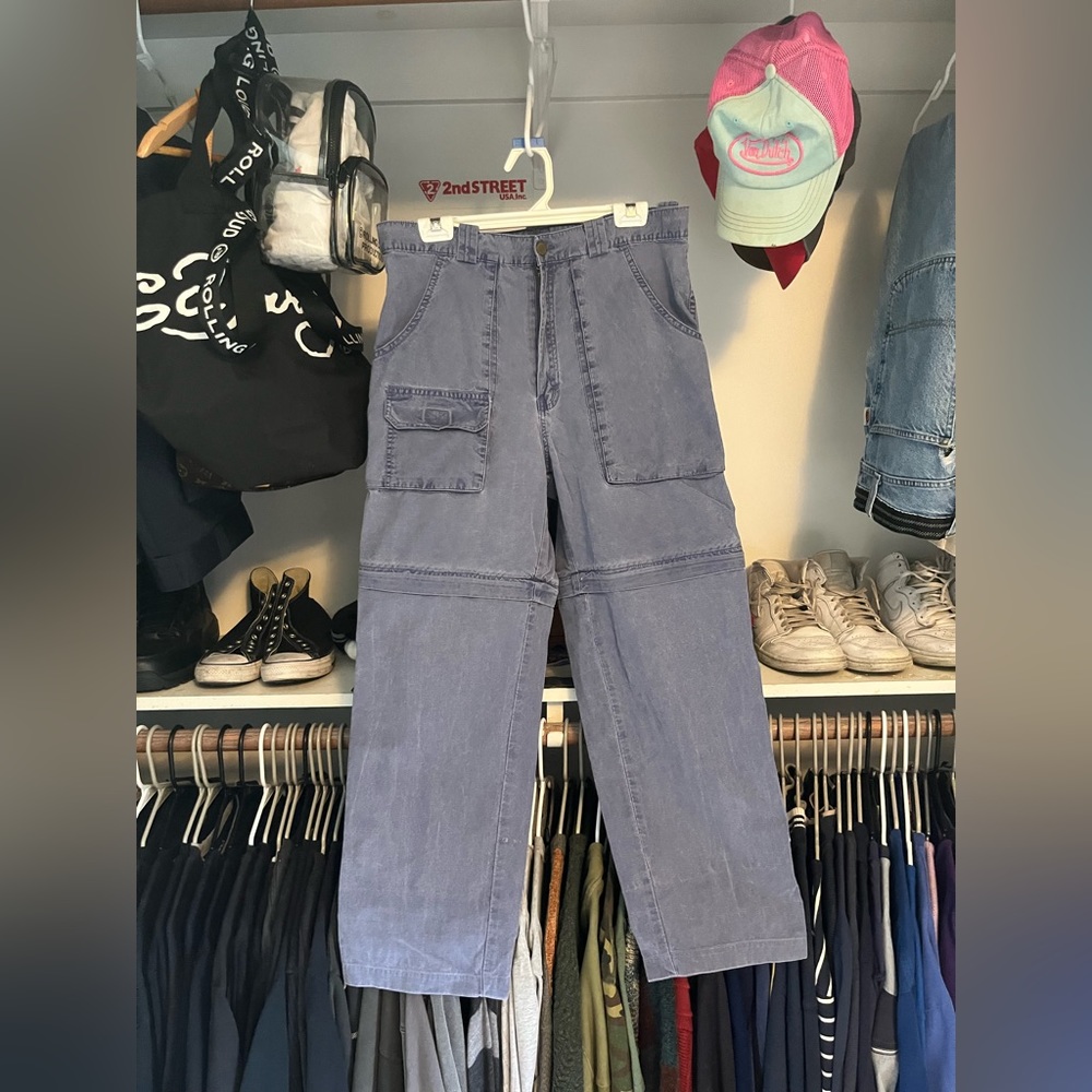 Vintage REI double knee detachable pants